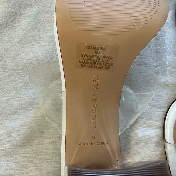 Clear block heels - Picture 3 of 4